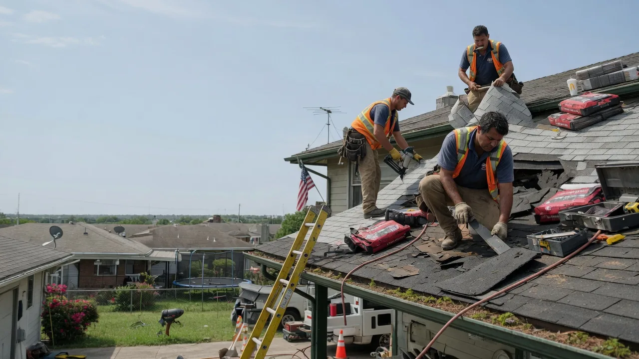 Roof Repair in Oak Ridge, LA near me